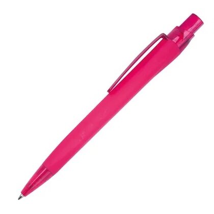 Rubberized plastic pen ORLANDO
