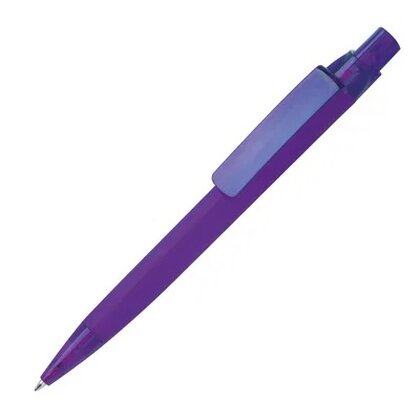 Rubberized plastic pen ORLANDO