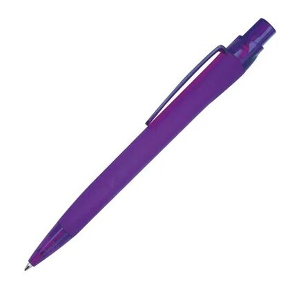 Rubberized plastic pen ORLANDO