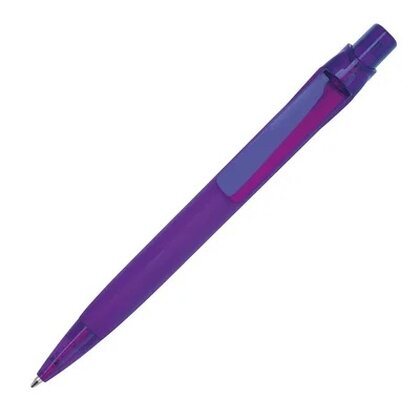 Rubberized plastic pen ORLANDO