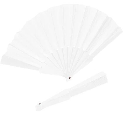 Plastic fan SALOMEA