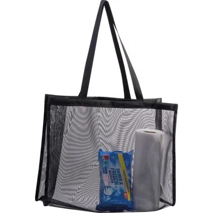 Polyester beach bag AUGUST