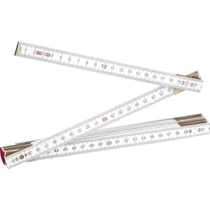 Wooden folding ruler SVENJA