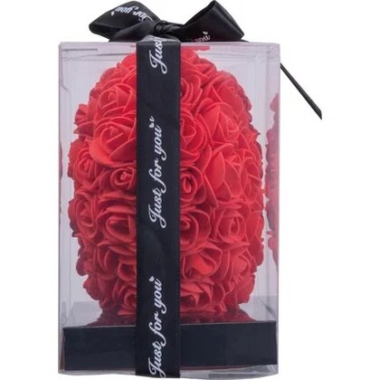 Artificial roses in heart shape JANICE