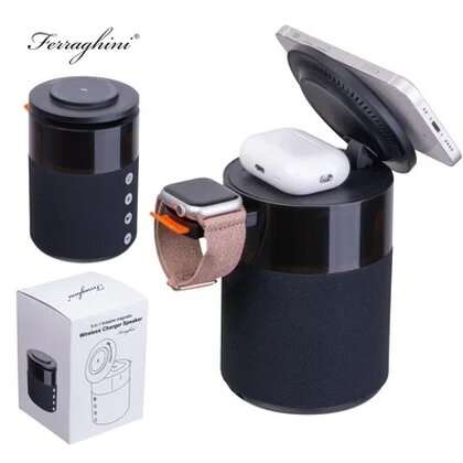 Ferraghini 5-in-1 speaker with wireless charger RILEY