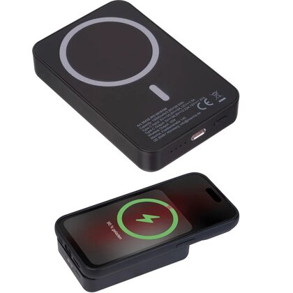 R-ABS magnetic power bank, 10,000 mAh DONNA