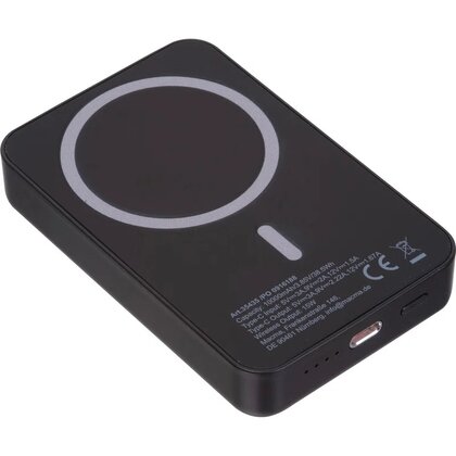 R-ABS magnetic power bank, 10,000 mAh DONNA