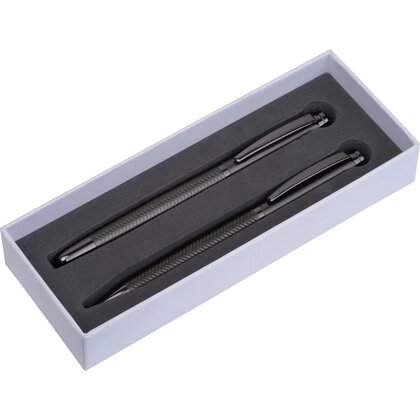 Ferraghini writing set &ndash; fountain pen and ballpen FREDERICK