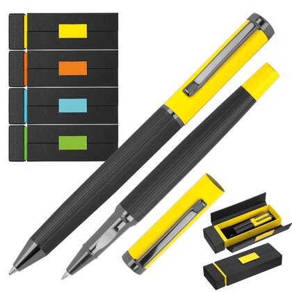 Metal writing set REGINALD