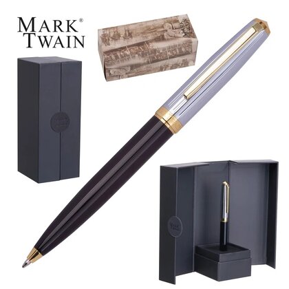 Mark Twain ballpen in magnetic box IRIS