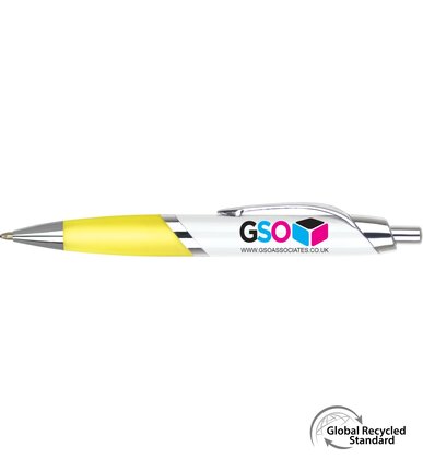 Spectrum Max GRS Recycled Ballpen - Yellow