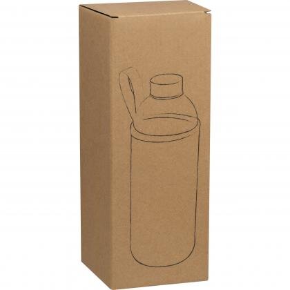 1000 ml glass bottle with neoprene sleeve JESSICA