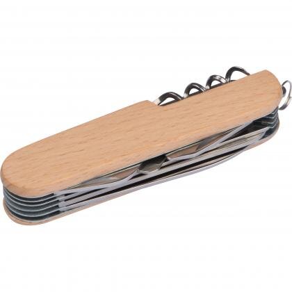 11-Parts stainless steel pocket knife NAPOLEONE
