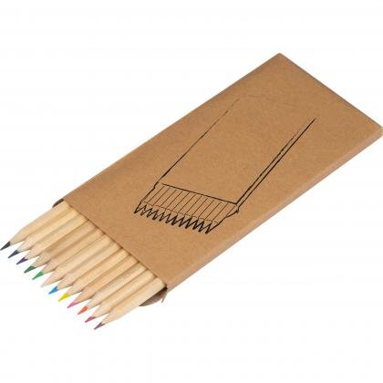 12-piece crayon set MATEO