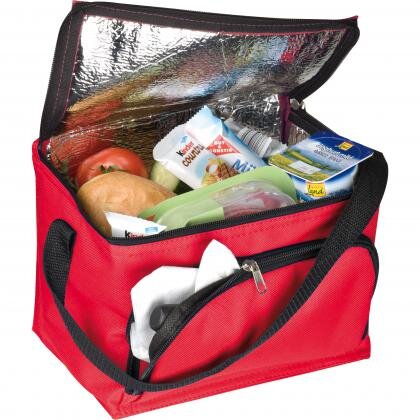 210D polyester cooler bag with front compartment JEFFREY