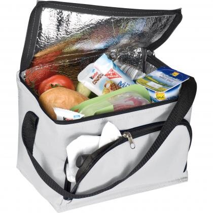 210D polyester cooler bag with front compartment JEFFREY