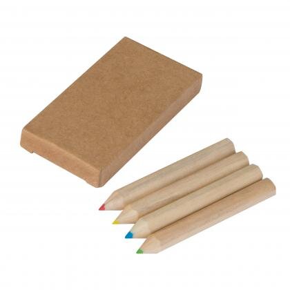 4 colouring pencils set SERAFIN