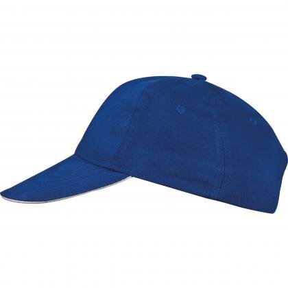 6-panel sandwich baseball cap CURTIS