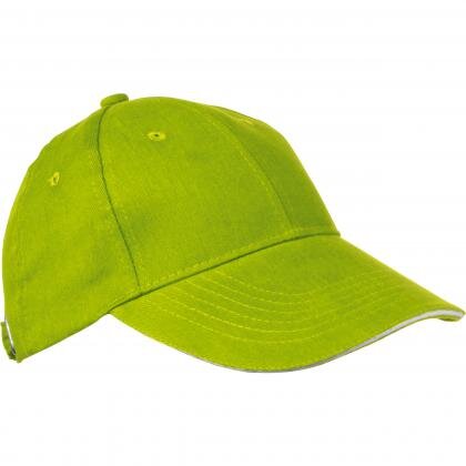 6-panel sandwich baseball cap CURTIS