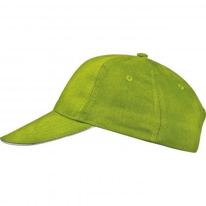 6-panel sandwich baseball cap CURTIS