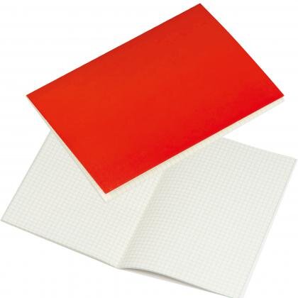A5 notebook with plaid sheets SILAS