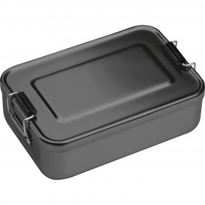 Aluminium lunch box with closure KATHERINE