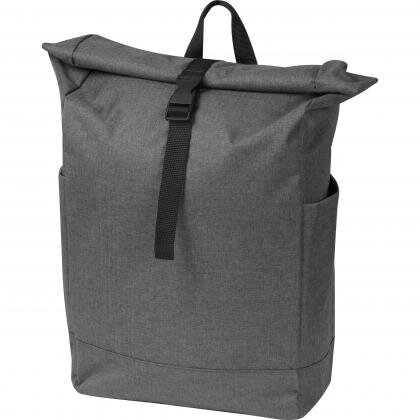 Backpack with colored applications MAURICIO