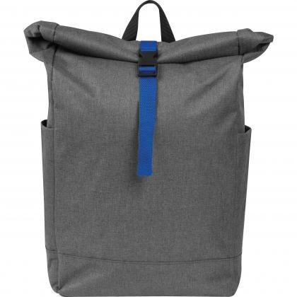 Backpack with colored applications MAURICIO