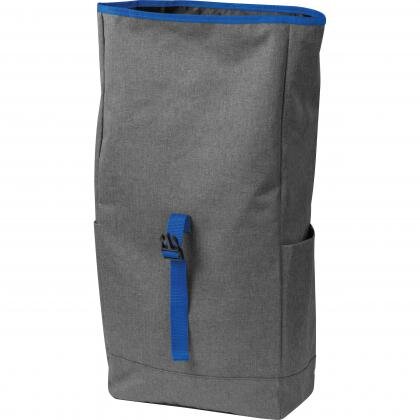 Backpack with colored applications MAURICIO