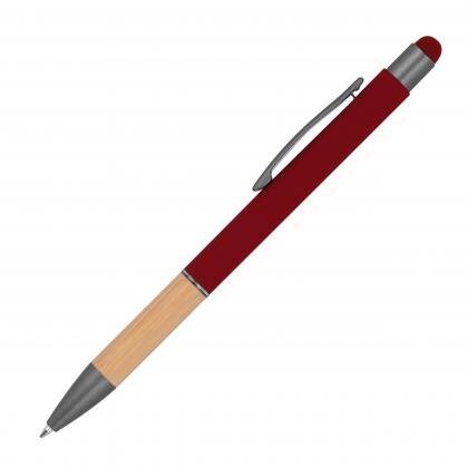 Ball pen with bamboo grip zone BRYGIDA
