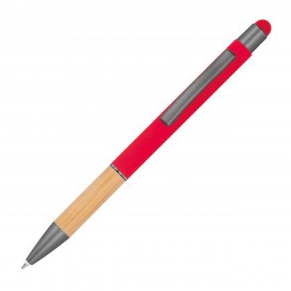 Ball pen with bamboo grip zone BRYGIDA