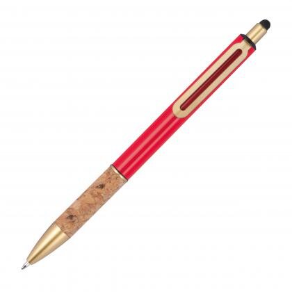 Ball pen with cork grip zone MARIAN