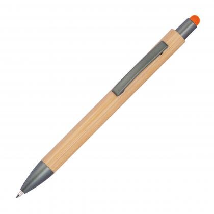 Ballpen with bamboo coating LUCIO