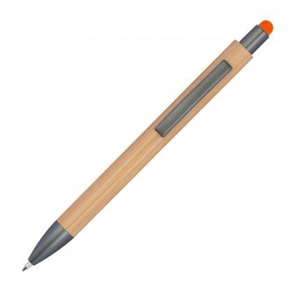 Ballpen with bamboo coating LUCIO