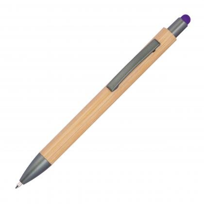 Ballpen with bamboo coating LUCIO