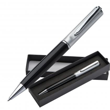 Ballpen with silver top GABRIELLA