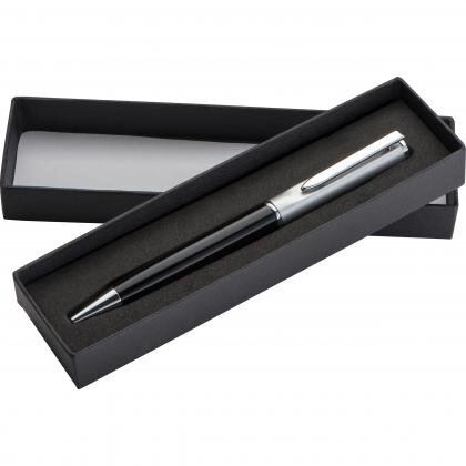 Ballpen with silver top GABRIELLA