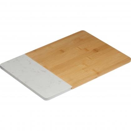 Bamboo and marble cutting board JESUS