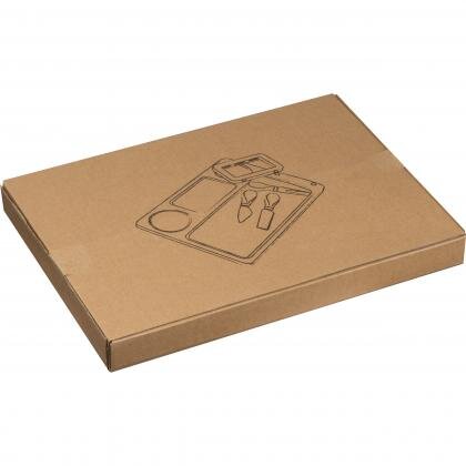 Bamboo cheese set FORTUNATO