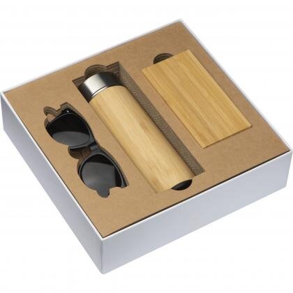 Bamboo items set EMILIA