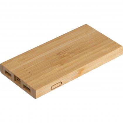 Bamboo power bank SAMANTHA