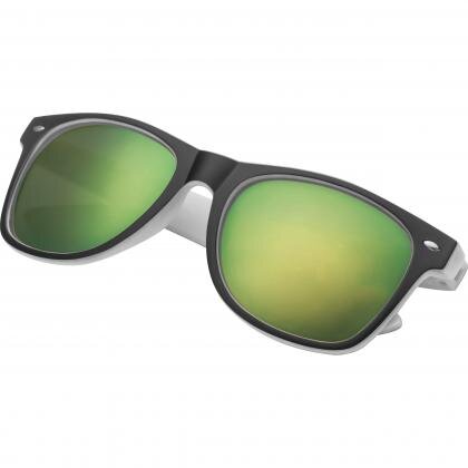 Bicoloured sunglasses with mirrored lenses ILONA