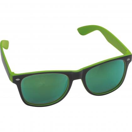 Bicoloured sunglasses with mirrored lenses ILONA