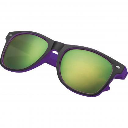 Bicoloured sunglasses with mirrored lenses ILONA