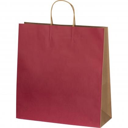 Big recycled paperbag with 2 handles GUS