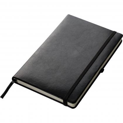 Black A5 notebook SCARLETT