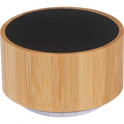 Bluetooth speaker with bamboo coating OSVALDO