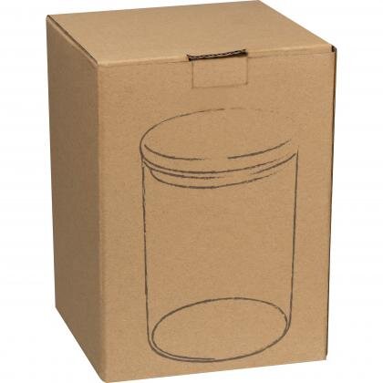 Borosilicate glass jar with bamboo lid, 700 ml TYMON