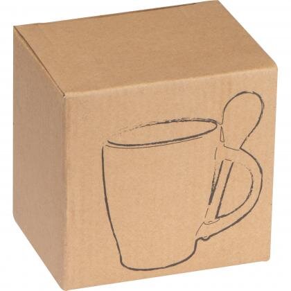 Ceramic cup with a spoon ARMANDO