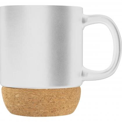 Ceramic mug with cork ground THEODOR